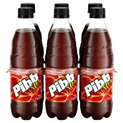 Pibb Xtra Bottles, 16.9 fl oz, 6 Pack