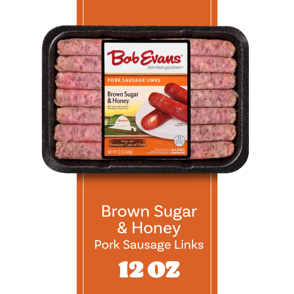 slide 2 of 29, Bob Evans Brown Sugar and Honey Links 12 oz 14 ct, 14 ct