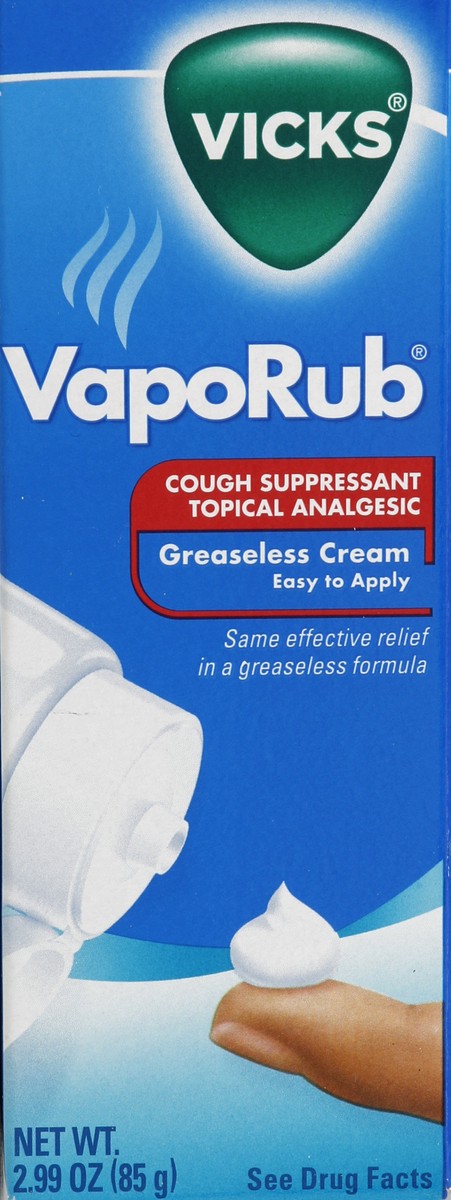 slide 1 of 7, Vicks Cough Suppressant/Topical Analgesic 2.99 oz, 2.99 oz