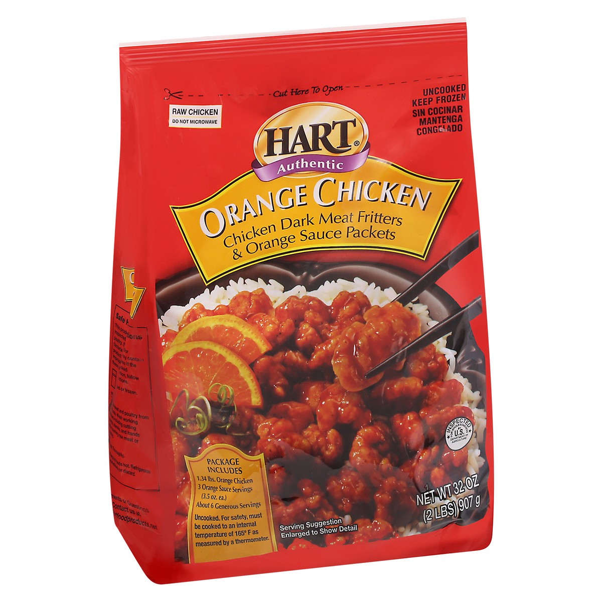 slide 2 of 13, Hart Authentic Orange Chicken 32 oz, 32 oz