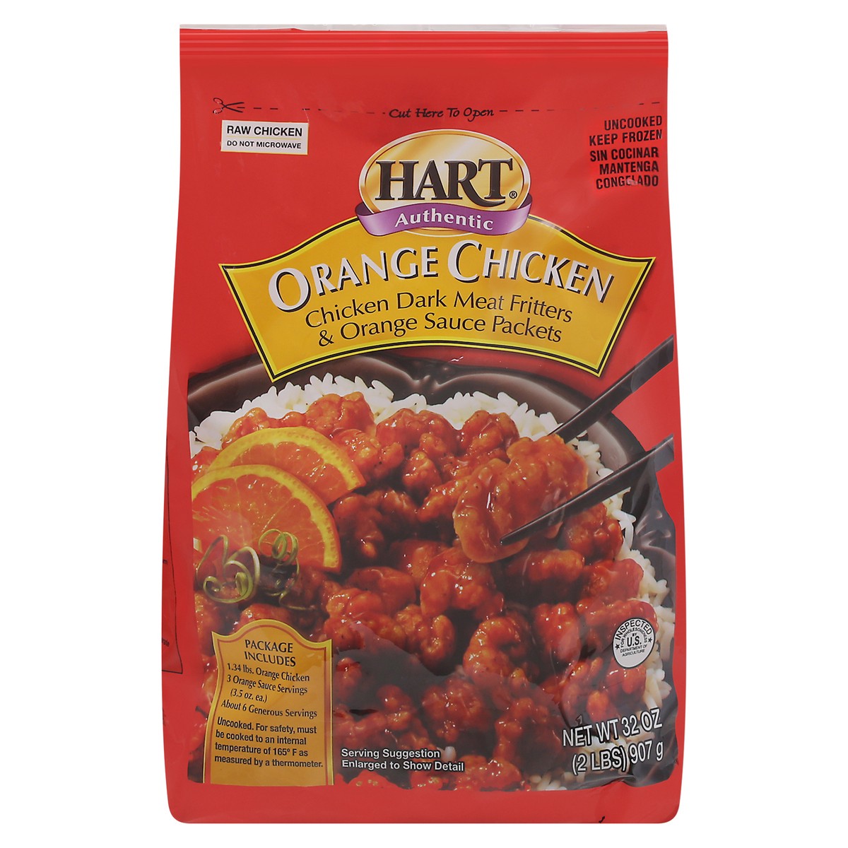 slide 10 of 13, Hart Authentic Orange Chicken 32 oz, 32 oz