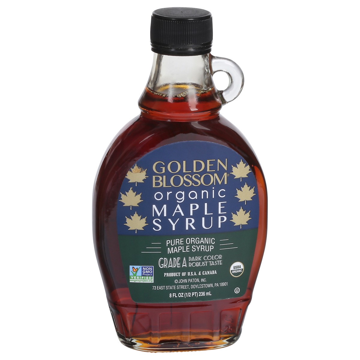 slide 3 of 13, Golden Blossom Honey Pure Organic Maple Syrup 8 fl oz, 8 fl oz