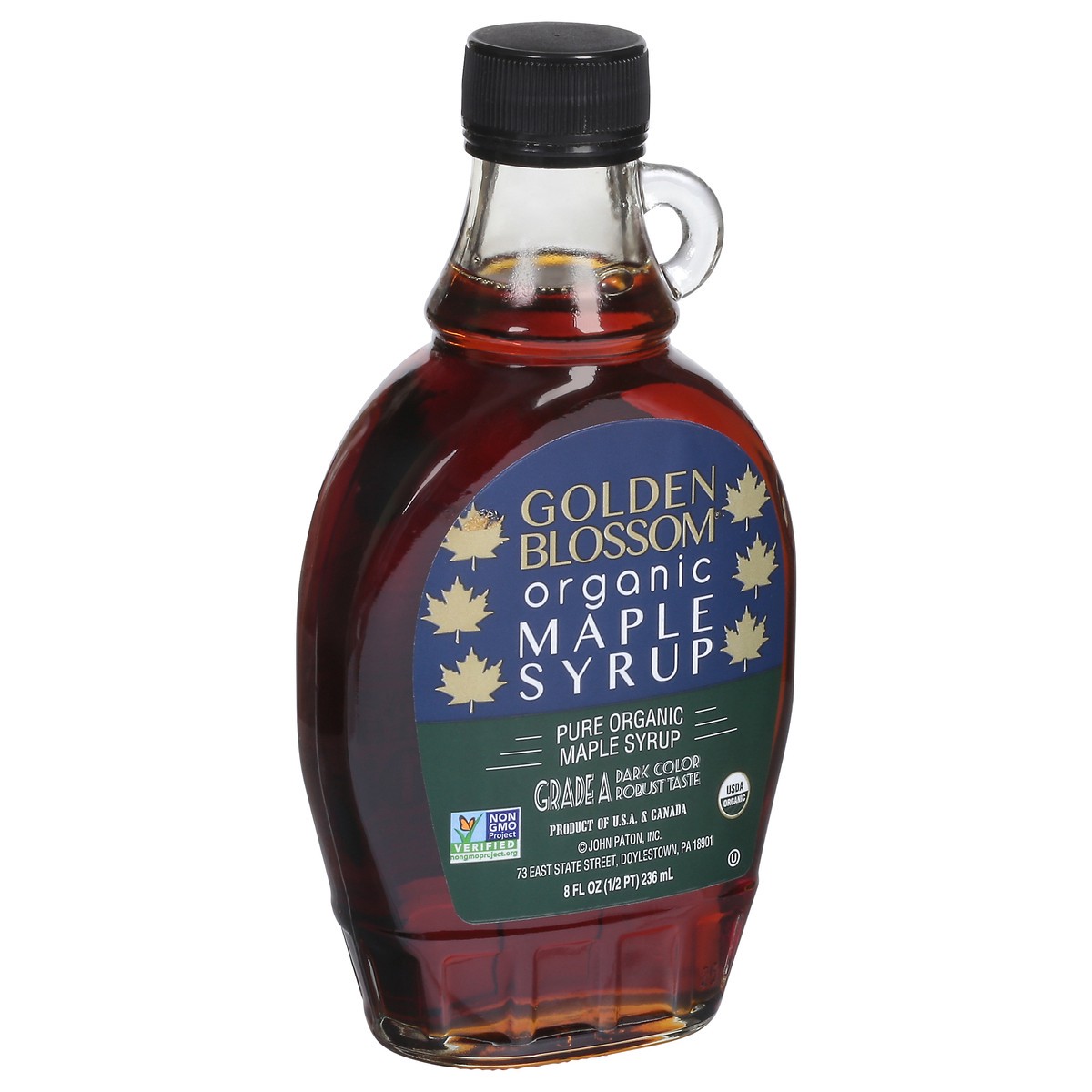 slide 9 of 13, Golden Blossom Honey Pure Organic Maple Syrup 8 fl oz, 8 fl oz