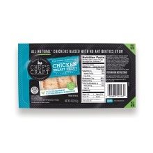 slide 1 of 1, Chef's Craft Fully Cooked Chicken Breast, 1 ct