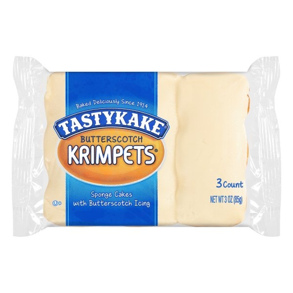 slide 1 of 6, Tastykake Butterscotch Krimpets, 3 oz