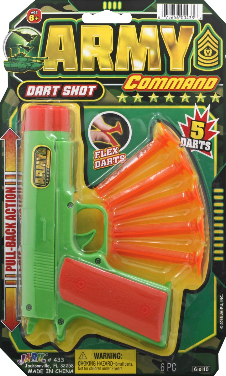 slide 3 of 6, Ja-Ru Dart Shot, Army Command, 1 ct