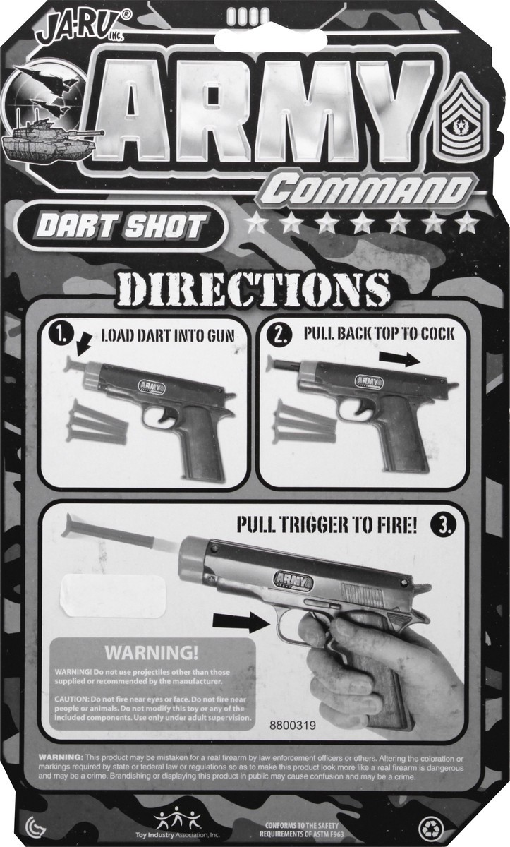 slide 5 of 6, Ja-Ru Dart Shot, Army Command, 1 ct