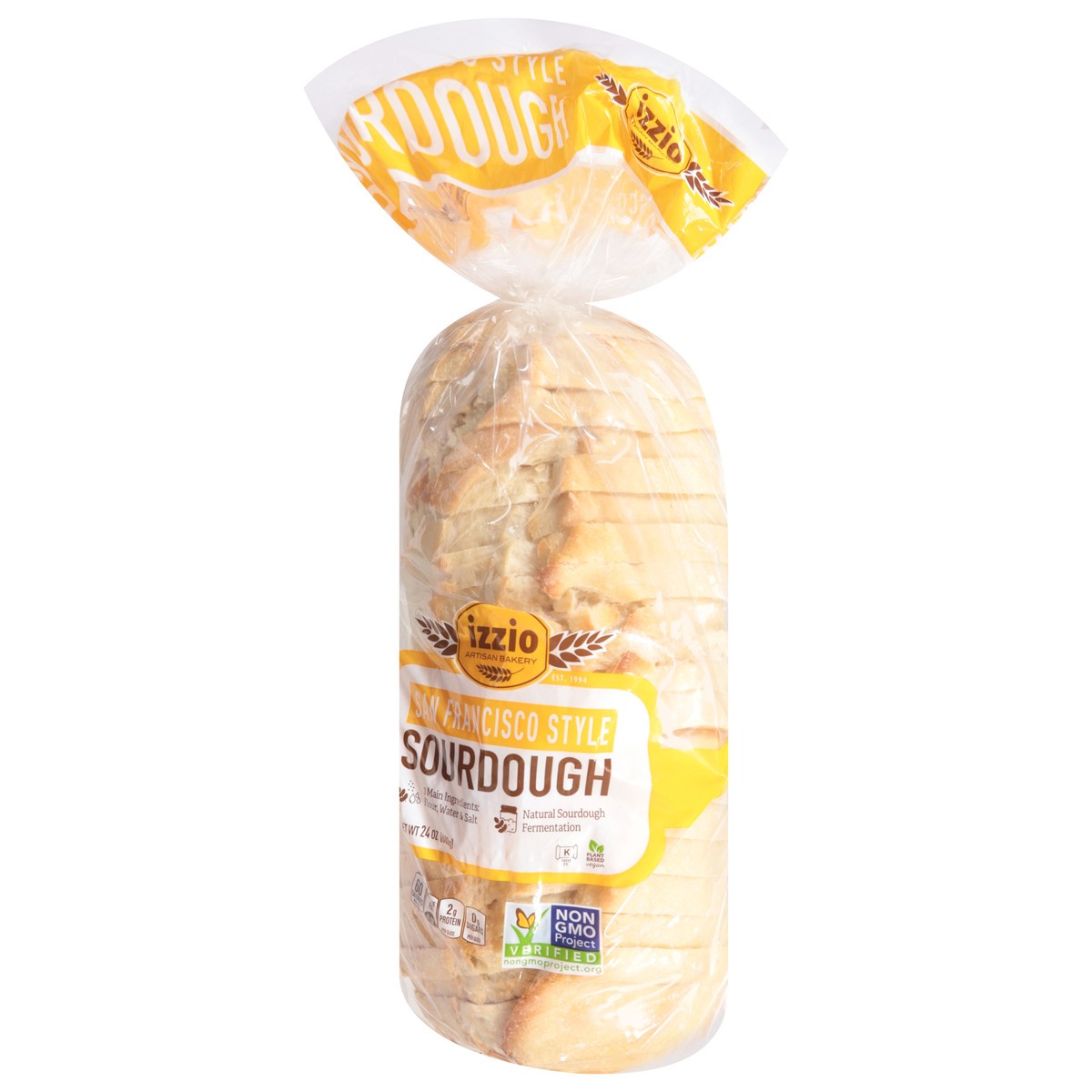 slide 12 of 13, Izzio Artisan Bakery Sourdough San Francisco Style Bread 24 oz, 24 oz