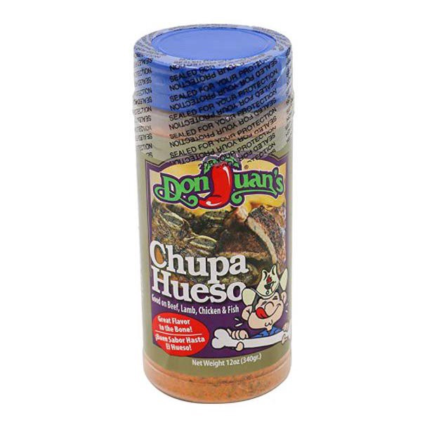 slide 1 of 1, Don Juan's Chupa Hueso Seasoning, 12 oz