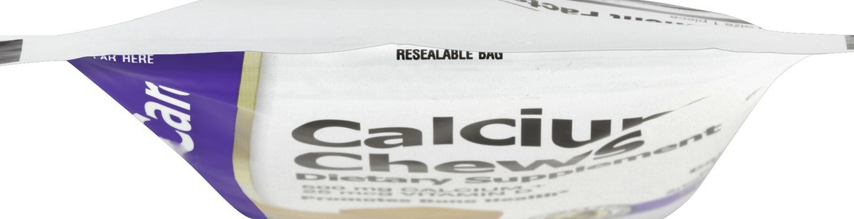 slide 2 of 6, TopCare Calcium Chews, Caramel Flavor, 60 ct