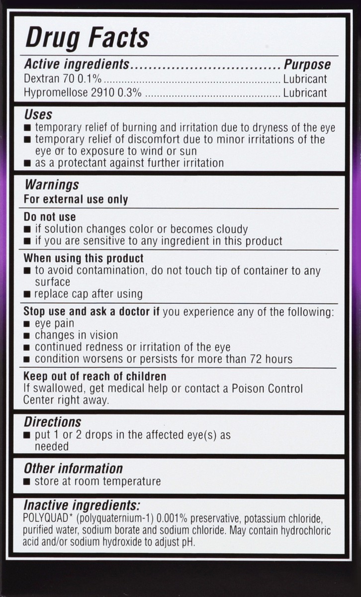 slide 6 of 6, Alcon Genteal Tears Lubricating Eye Drops, 2 ct; 15 ml