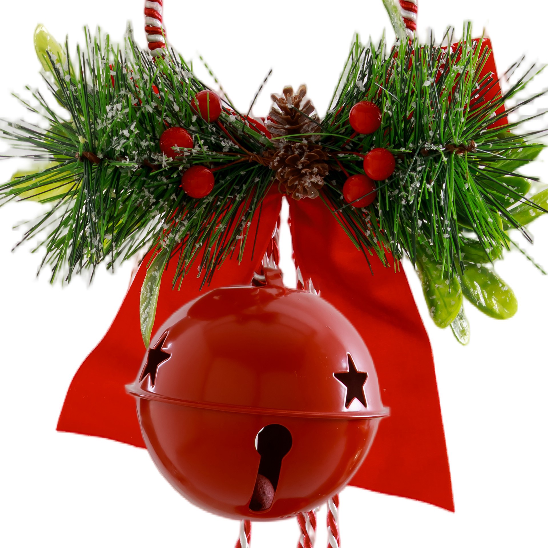 slide 2 of 2, 23.5" Triple Hanging Bell Decor By Ashland, 23.5 in