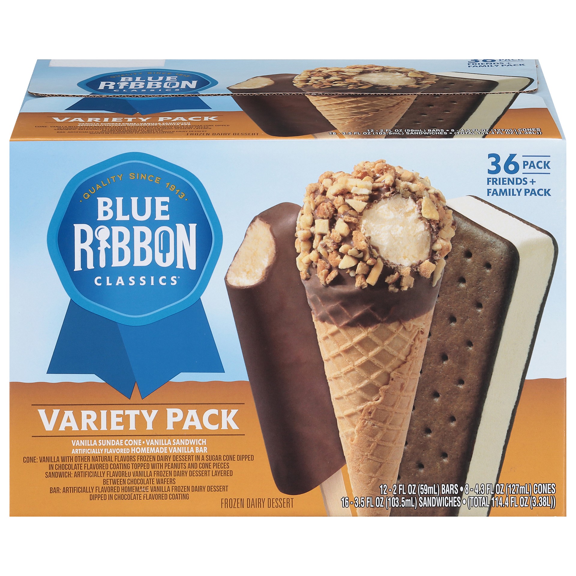 slide 1 of 11, Blue Ribbon Classics Variety Pack, 36pk, 36 ct