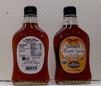 slide 1 of 1, Medford Farms Organic Maple Apple Syrup, 8.5 fl oz