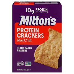 Milton's Protein Crackers - Red Chili Salsa, 4.25 oz