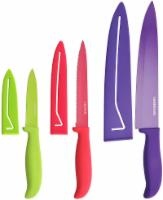 slide 1 of 1, Farberware Color Resin Knife Set - Multi-Color, 1 ct