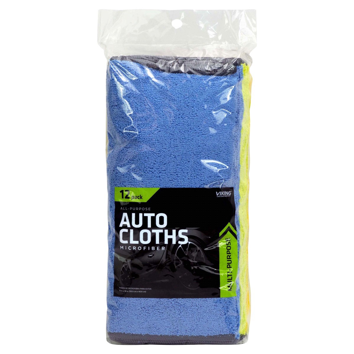 slide 1 of 5, Viking Auto Cleaning Cloth 12Pk, 1 ct