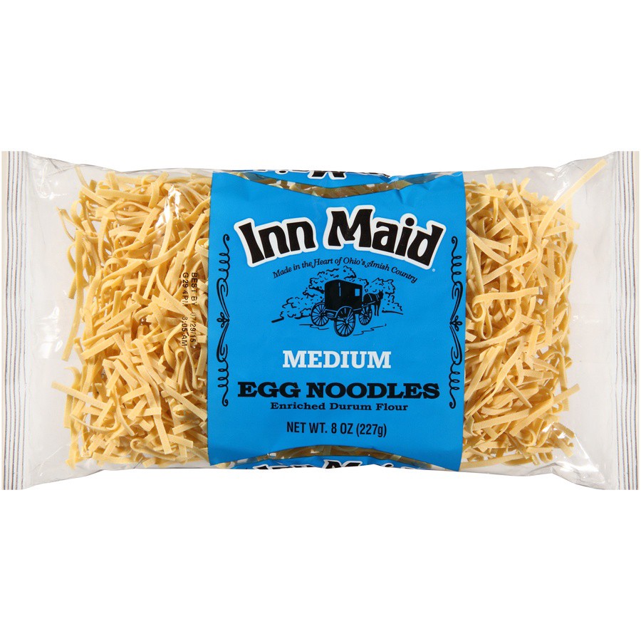 slide 1 of 6, Inn Maid Medium Noodles, 8 oz