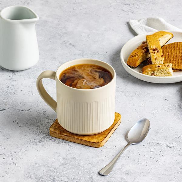 slide 1 of 1, Hy-Vee Seasons Birch Mug In Linen, 1 ct