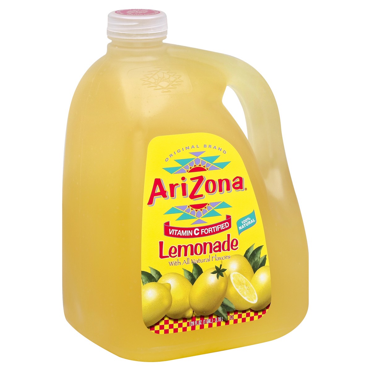 slide 4 of 5, Arizona Gallon Lemonade - 128 oz, 128 oz