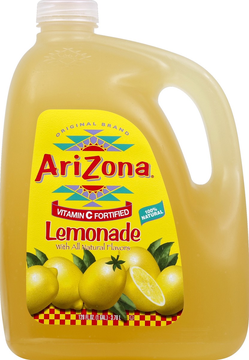 slide 1 of 5, Arizona Gallon Lemonade - 128 oz, 128 oz