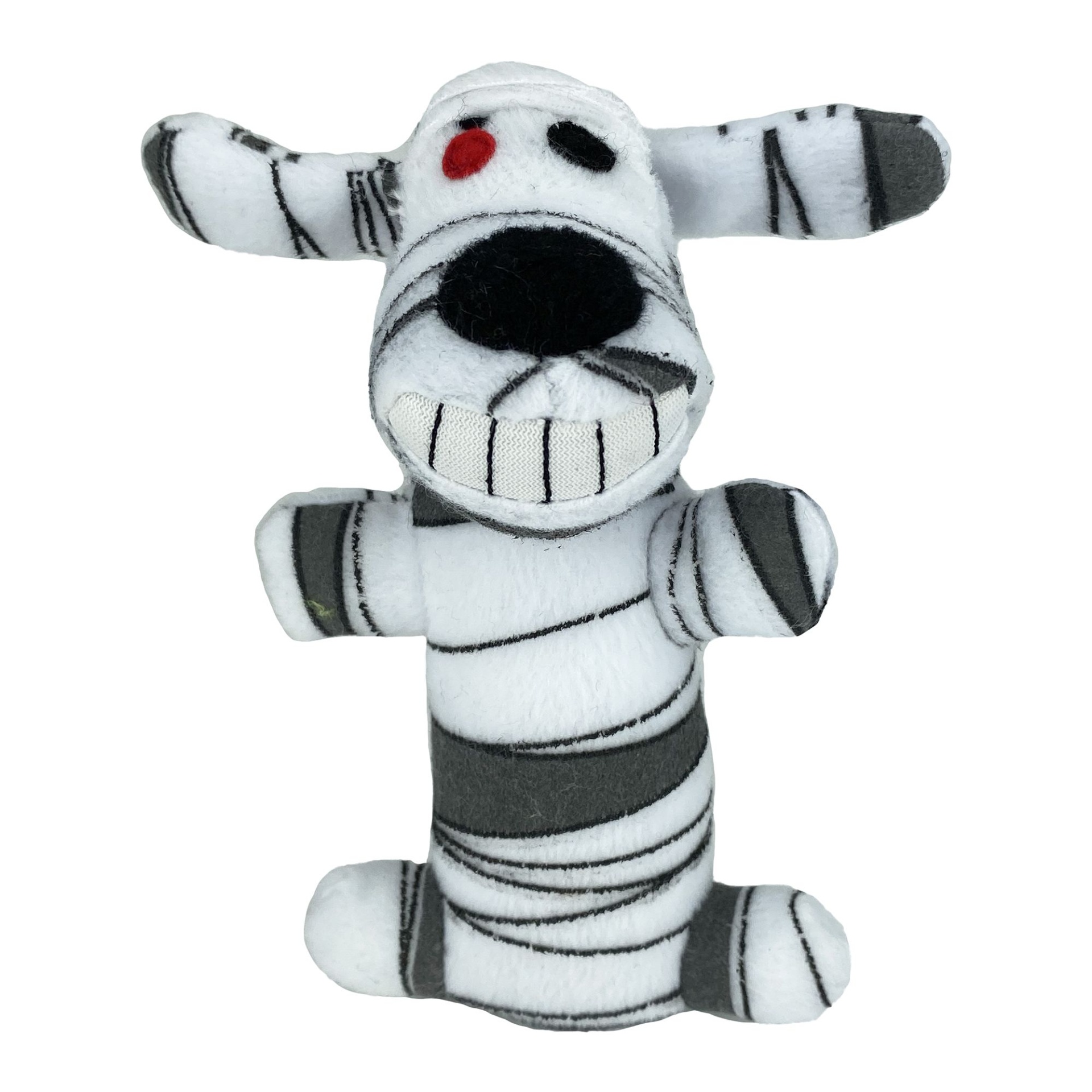 slide 1 of 1, MultiPet Halloween Bobo Mummy Dog Toy - Squeaker, 1 ct