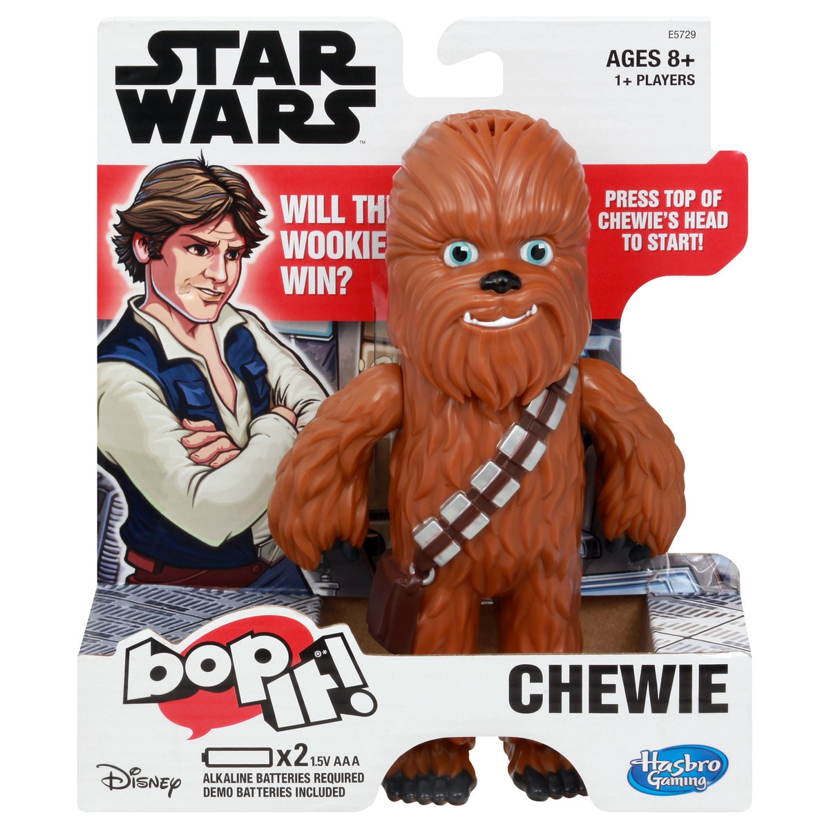 slide 1 of 9, Bop It Star Wars Ages 8+ Chewie Game 1 ea, 1 ct