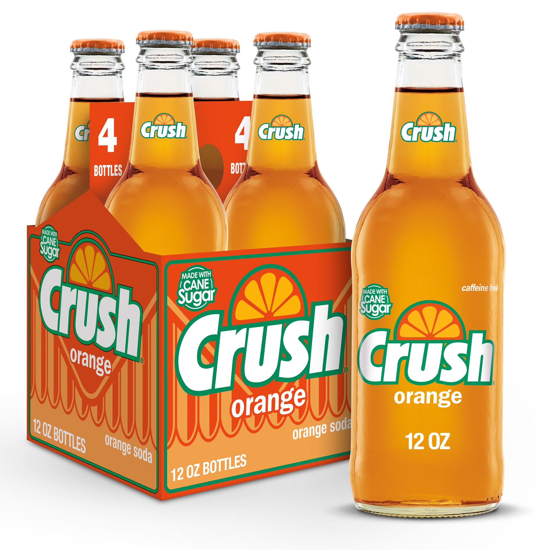 slide 1 of 4, Crush Soda, Orange - 48 oz, 48 oz