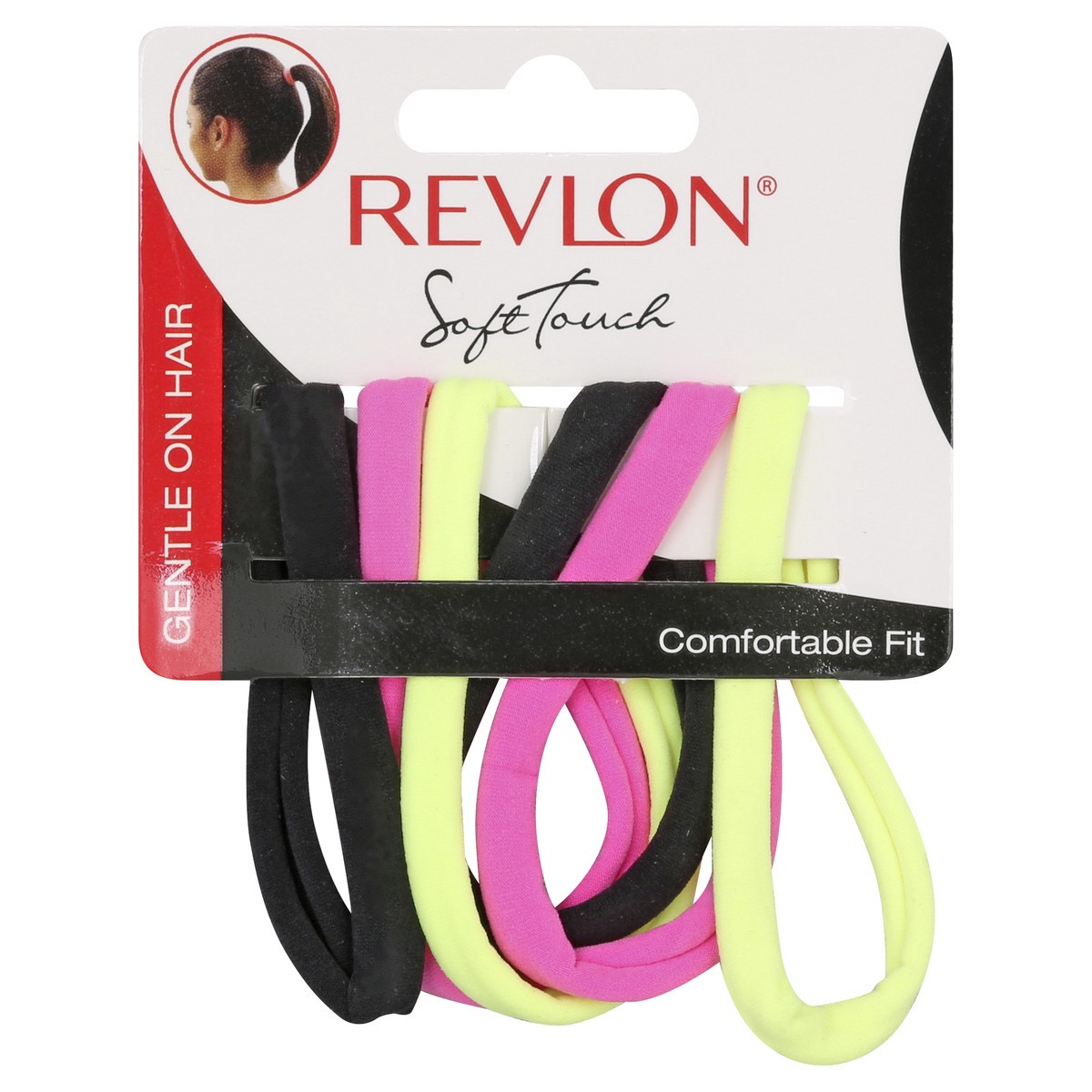 slide 2 of 3, Revlon Hair Ties 6 ea, 6 ct