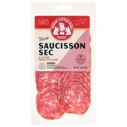 Three Little Pigs Sliced French-Style Salami 4 oz