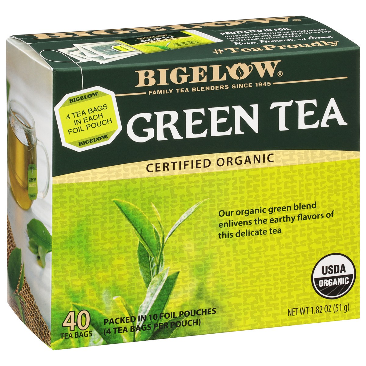 slide 5 of 9, Bigelow Green Tea - 40 ct, 40 ct