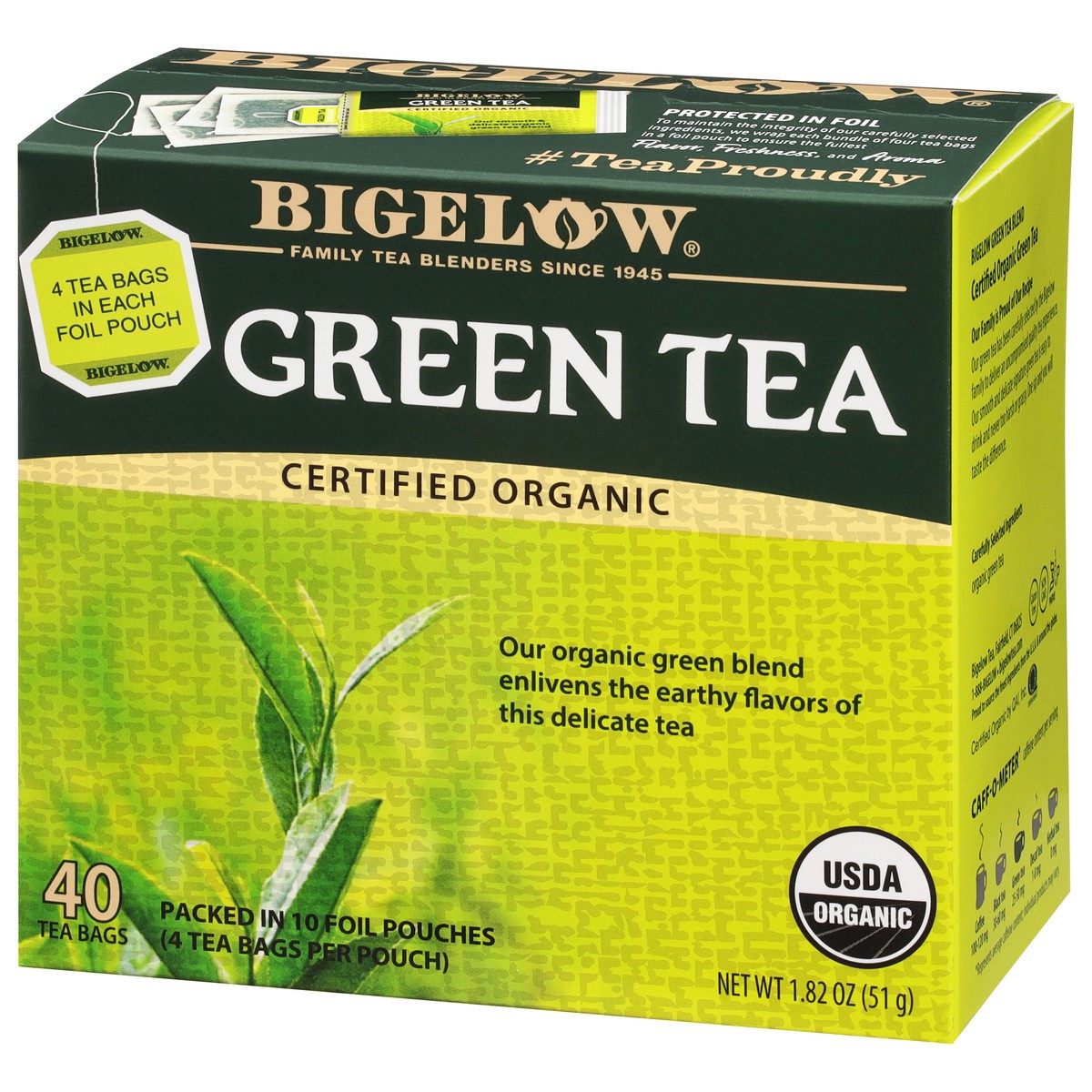 slide 2 of 9, Bigelow Green Tea - 40 ct, 40 ct