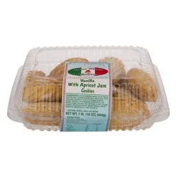 Gina Marie Bakery Vanilla with Apricot Jam Cookies
