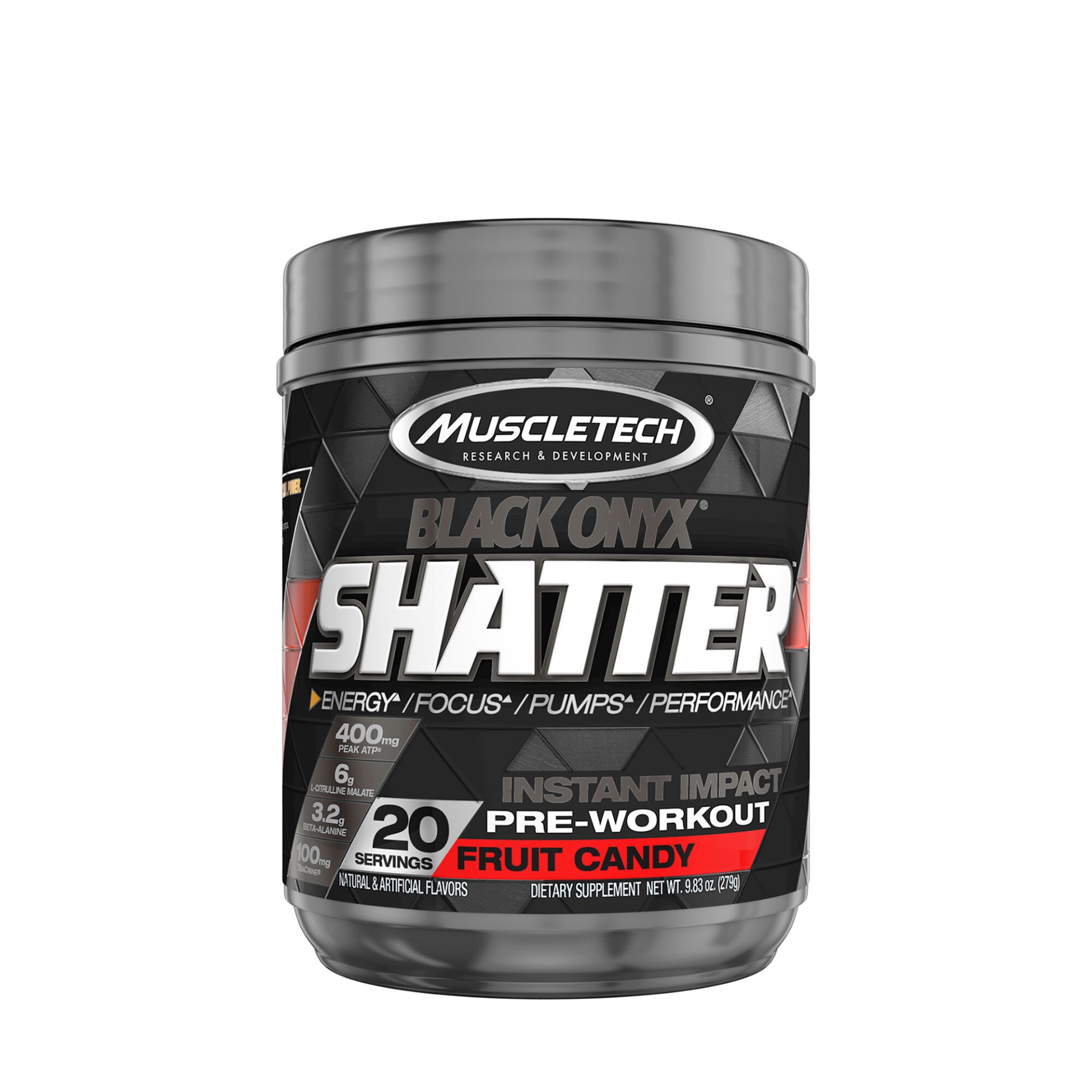 slide 1 of 1, MuscleTech Shatter Black Onyx - Fruit Candy, 1 ct