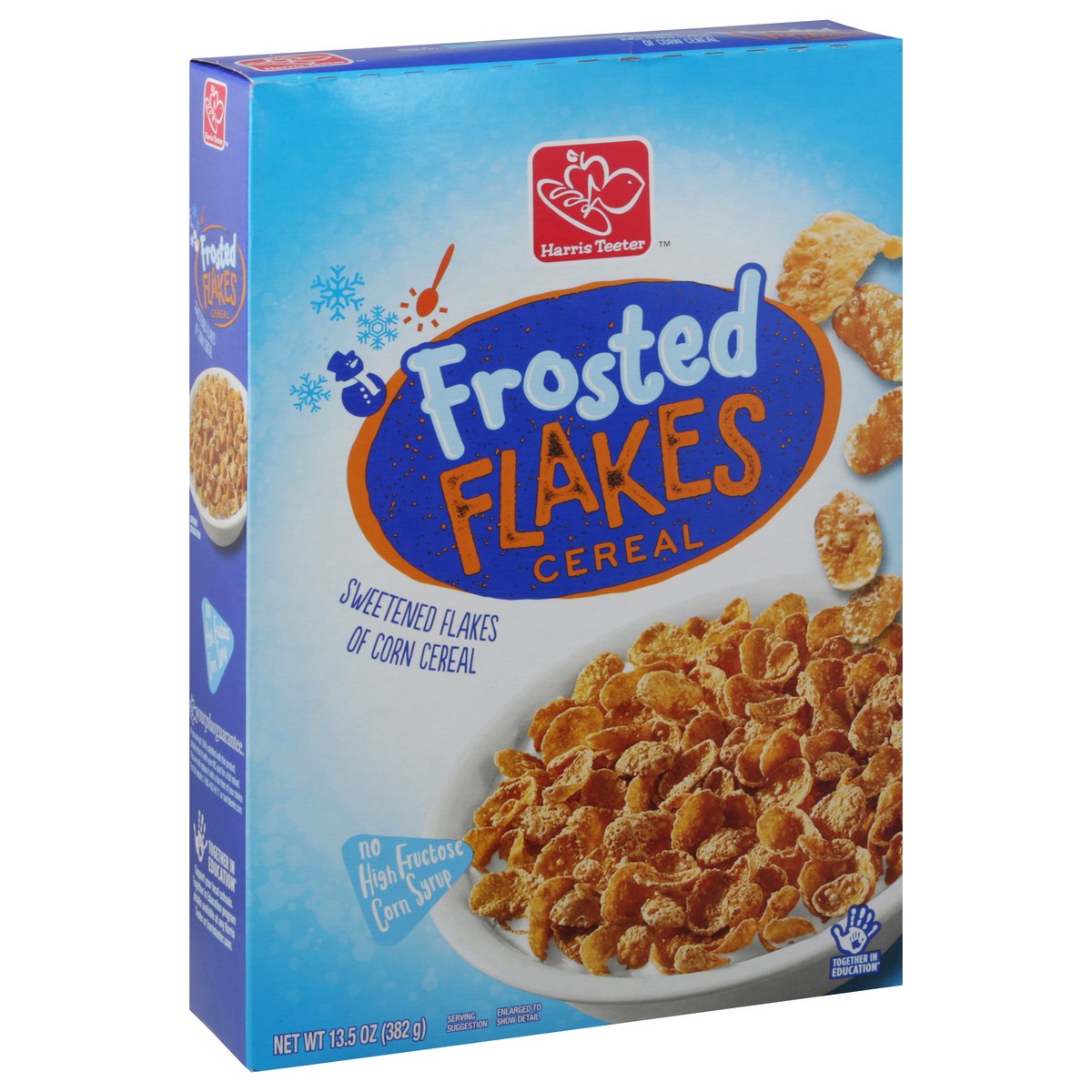 slide 7 of 14, Harris Teeter Cer Frosted Flakes, 13.5 oz