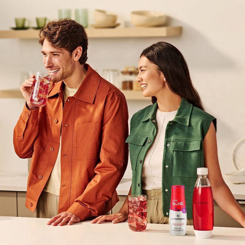 slide 3 of 8, SodaStream Bubly Burst Cherry Lemonade Flavor Mix, 1 ct