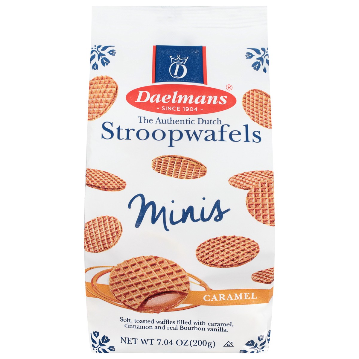 slide 1 of 9, Daelmans Dutch Caramel Wafers, 7.04 oz
