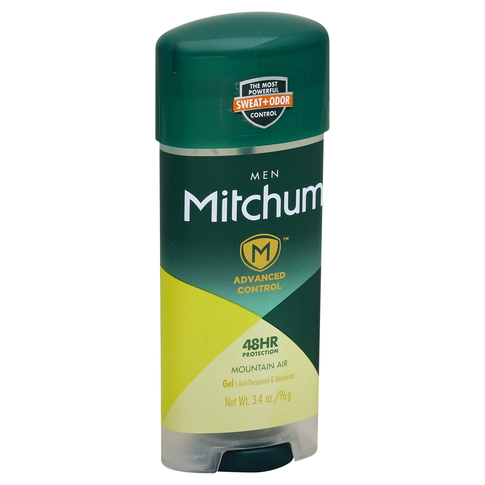 slide 1 of 2, Mitchum Men's Mountain Air Gel Antiperspirant, 3.4 oz