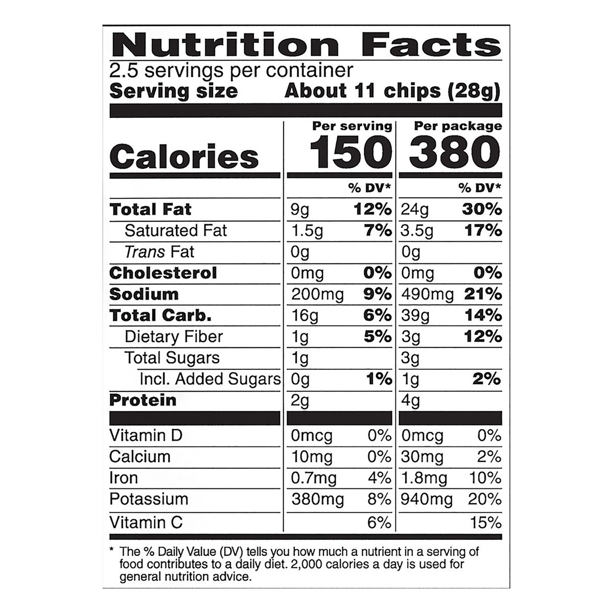 slide 5 of 5, Ruffles Potato Chips, 2.5 oz