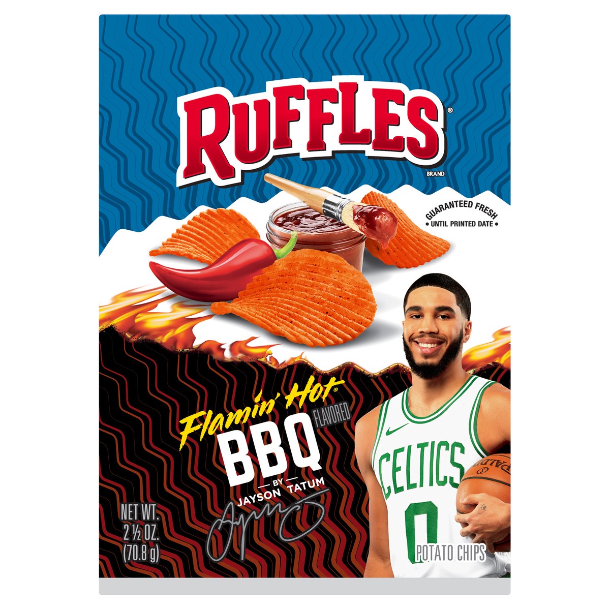 slide 1 of 5, Ruffles Potato Chips, 2.5 oz