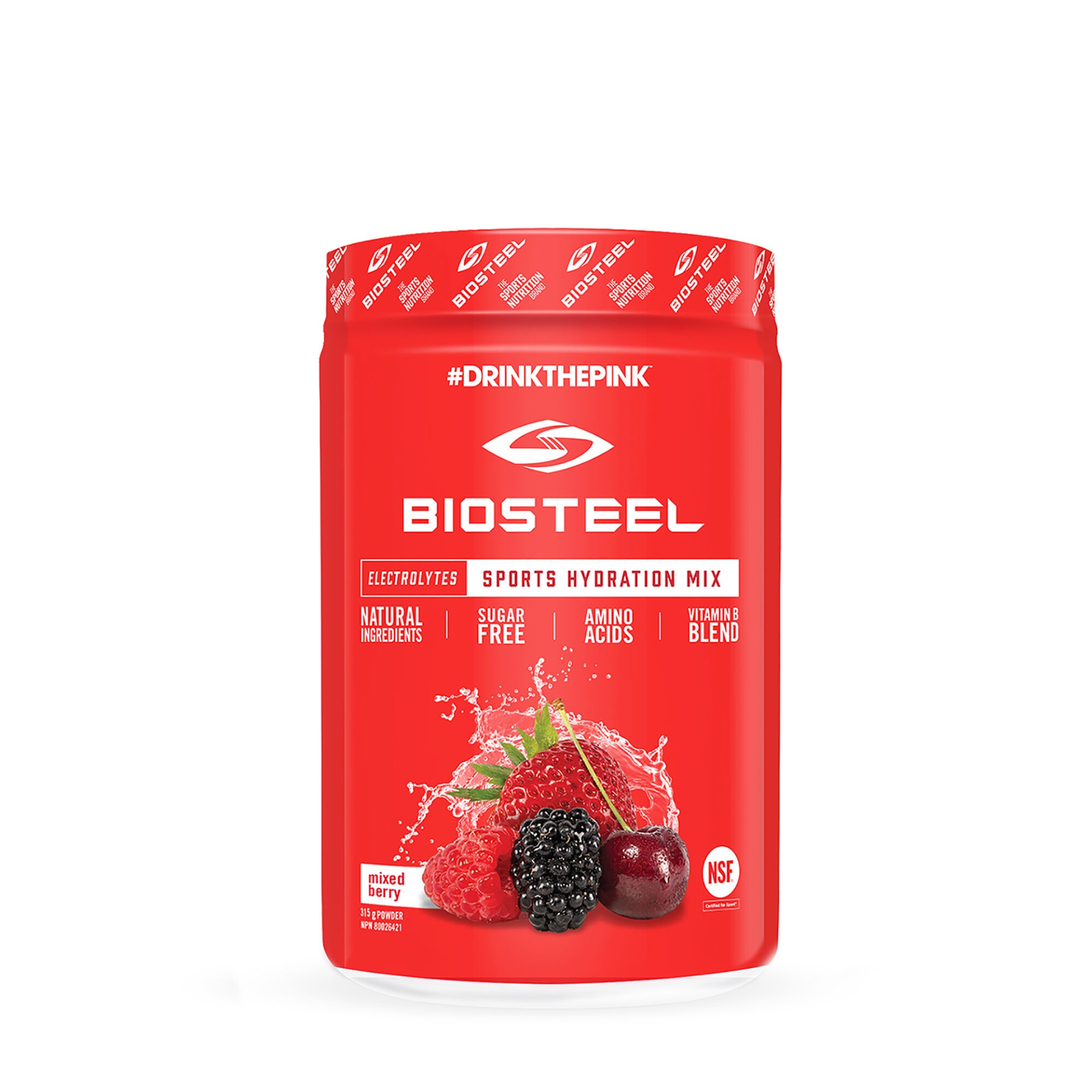 slide 1 of 1, BioSteel Sports Hydration Mix - Mixed Berry, 1 ct