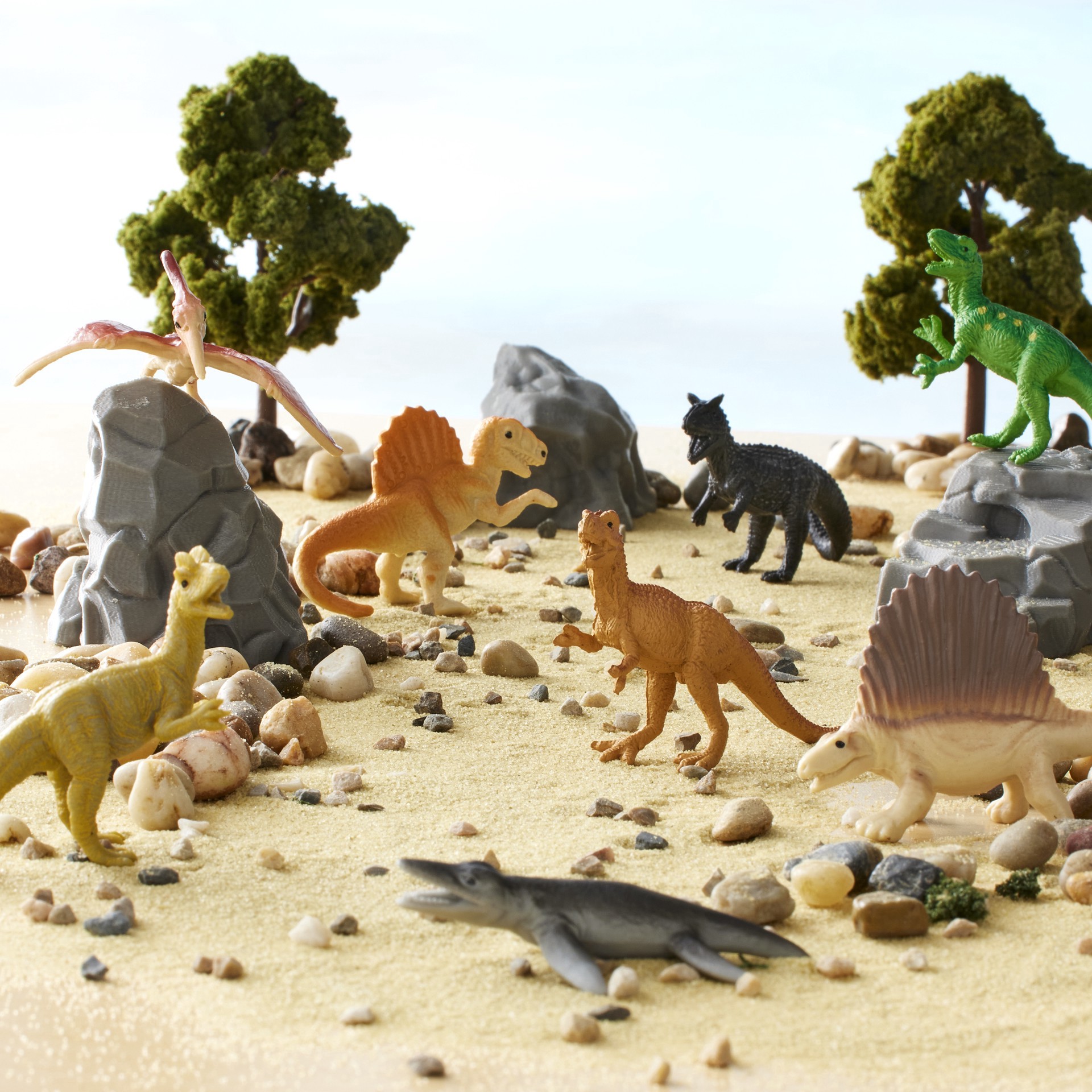 slide 3 of 3, Safari Ltd. Safari Ltd Toobs Carnivorous Dinos, 1.56 in x 1.56 in x 12.87 in