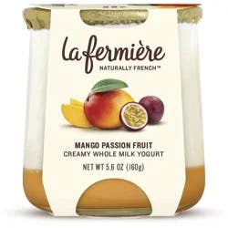 La Fermière Mango Passion Fruit Yogurt 5.6 oz