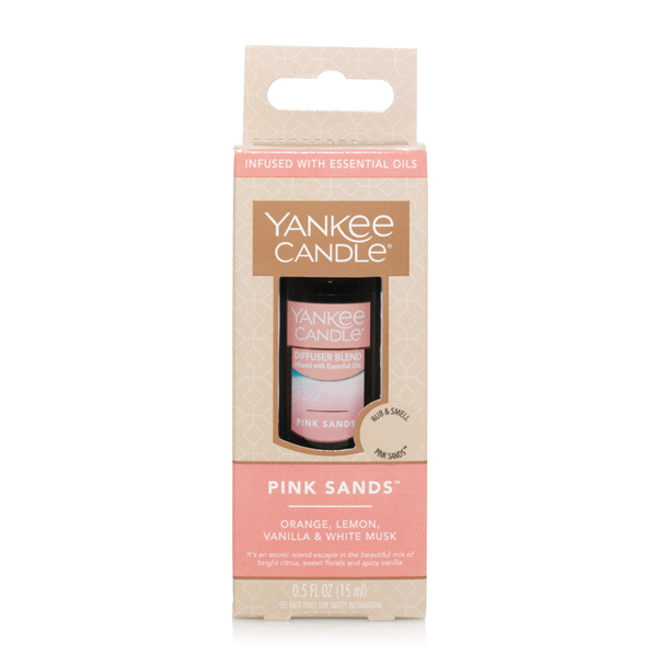 slide 1 of 1, Yankee Candle Aroma Oil Diffuser Blend Pink Sands., 33 oz
