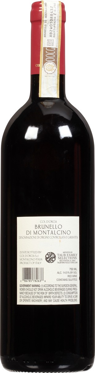 slide 3 of 9, Col d'Orcia DOCG Brunello Di Montalcino 750 ml, 750 ml