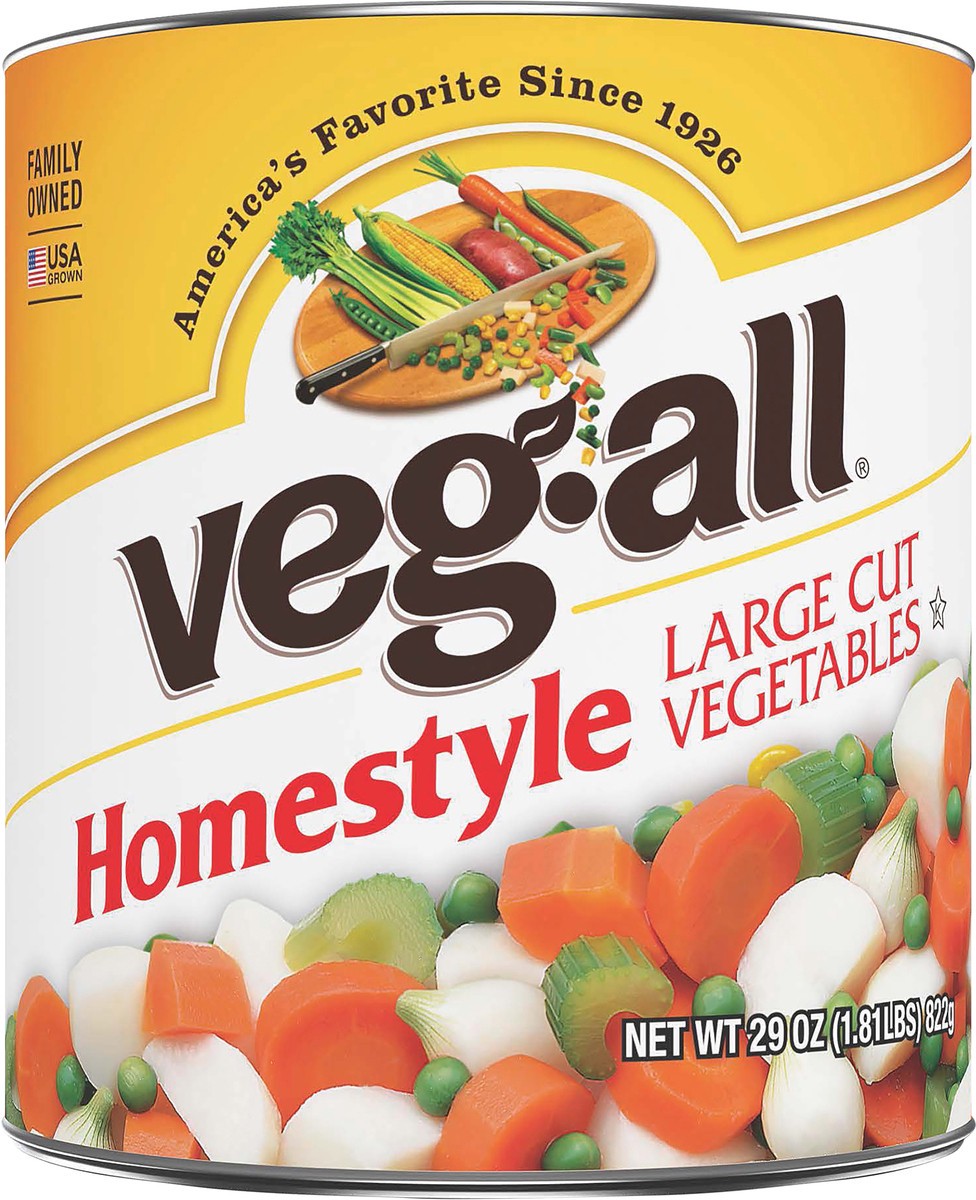 slide 1 of 5, Veg-All Homestyle Large Cut Vegetables 29 oz, 29 oz