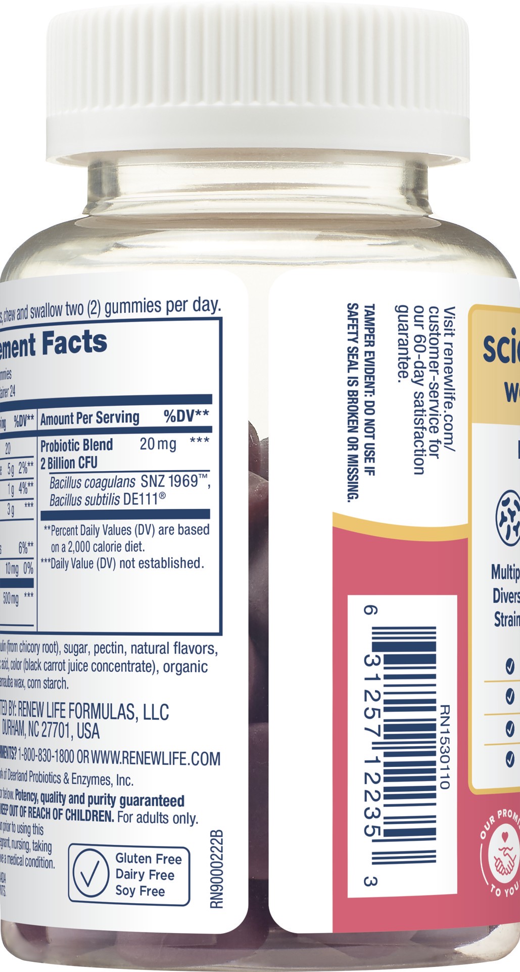 slide 4 of 5, Renew Life Urinary On Tract Cranberry Probiotic, 48 ct