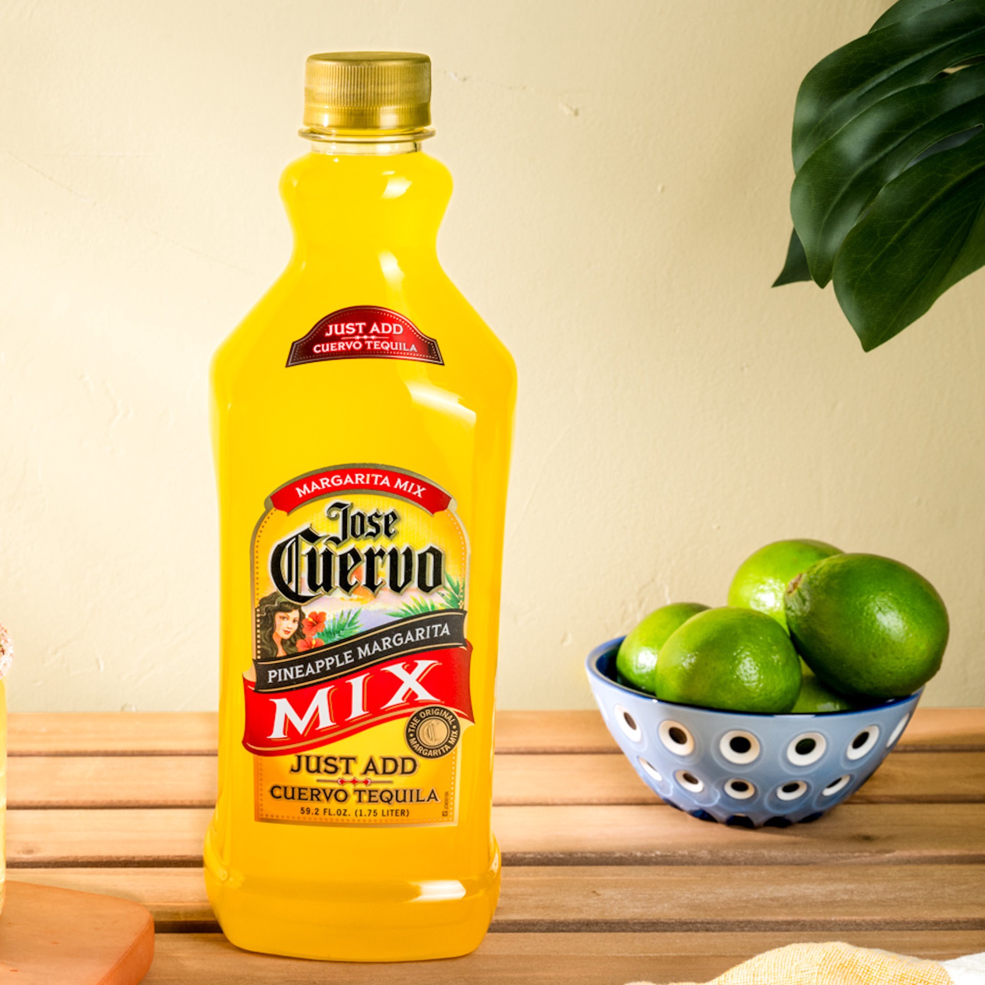 slide 5 of 10, Jose Cuervo Margarita Mix Pineapple - 1.75 L, 59.2 fl oz