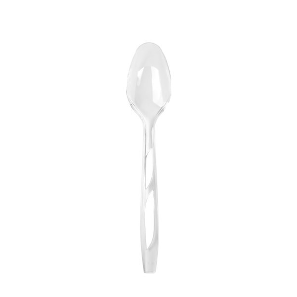 slide 3 of 4, Highmark Heavy-Duty Plastic Cutlery, Premium, Clear, Pack Of 150 Utensils, 150 ct