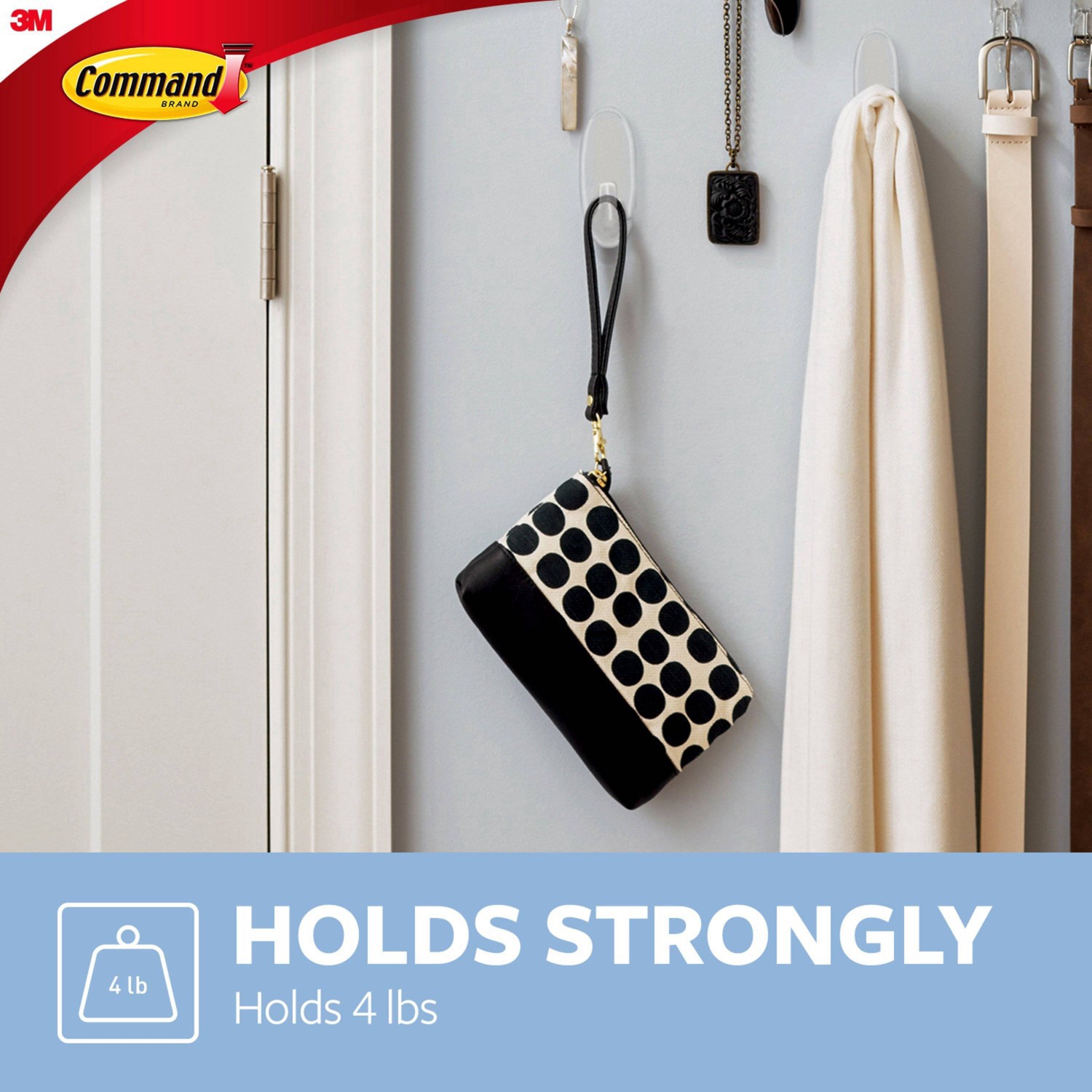 slide 27 of 27, Command Clear Large Hooks Value Pack, 1 ct